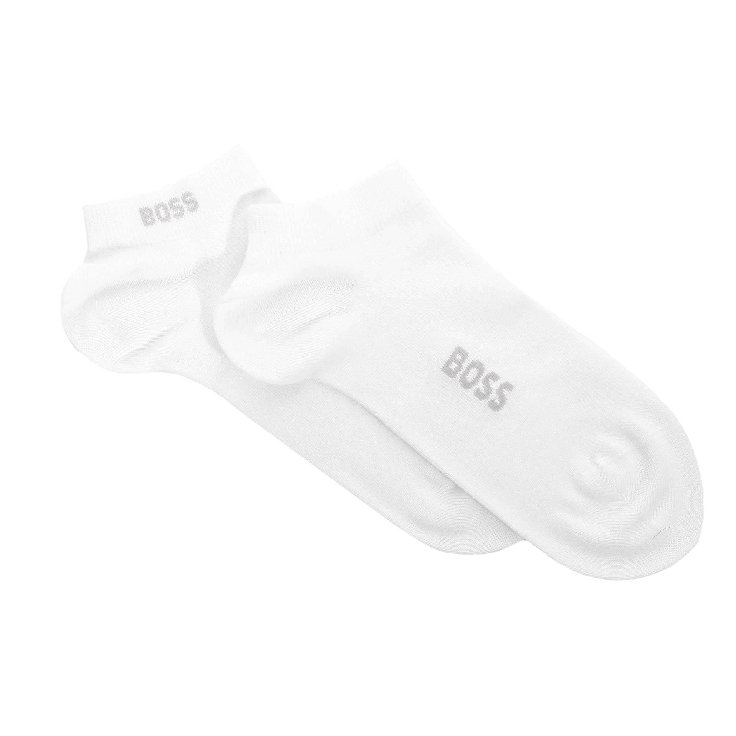 BOSS 2P AS VI Bamboo Sock in White