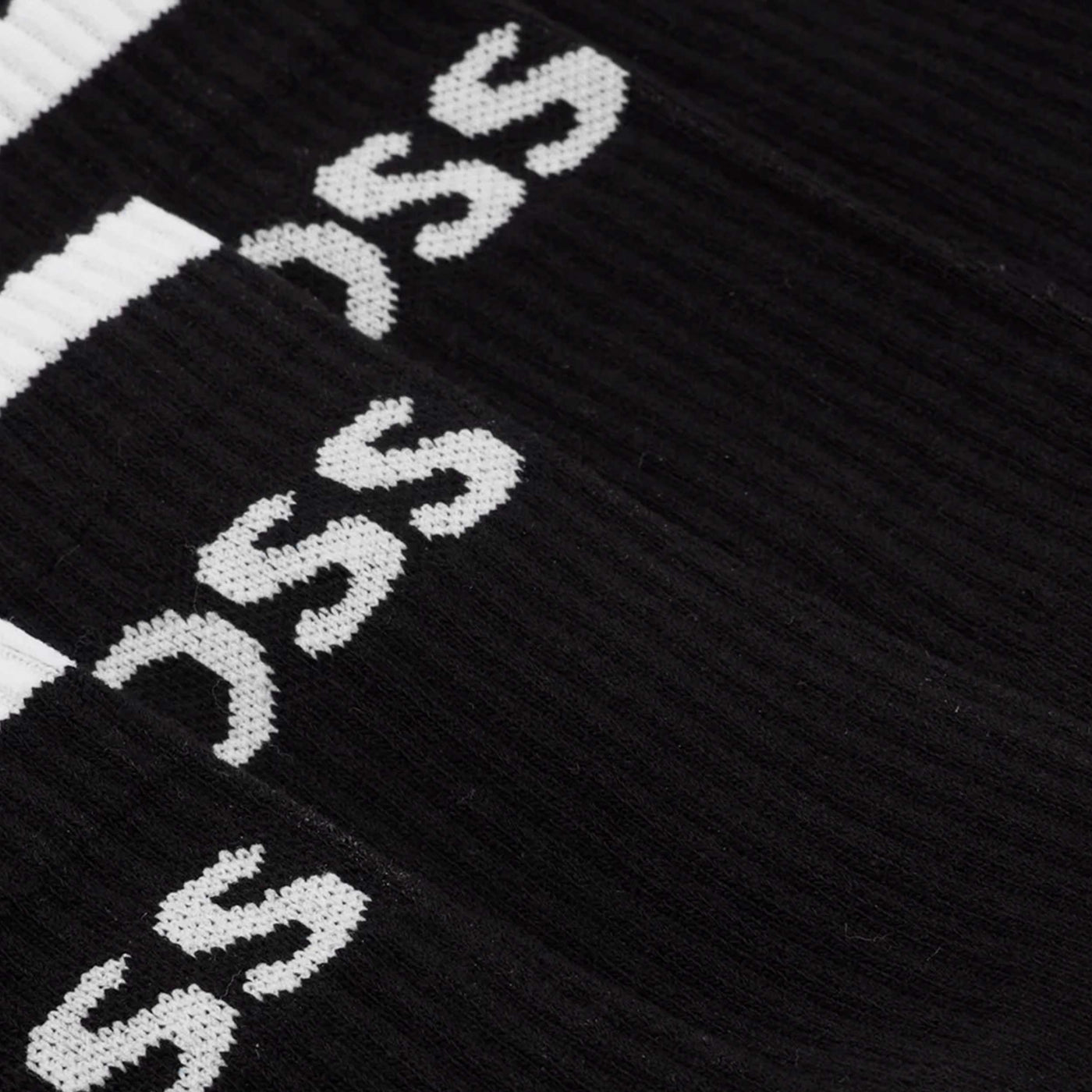 BOSS 6P QS Stripe CC Sock in Black Logo