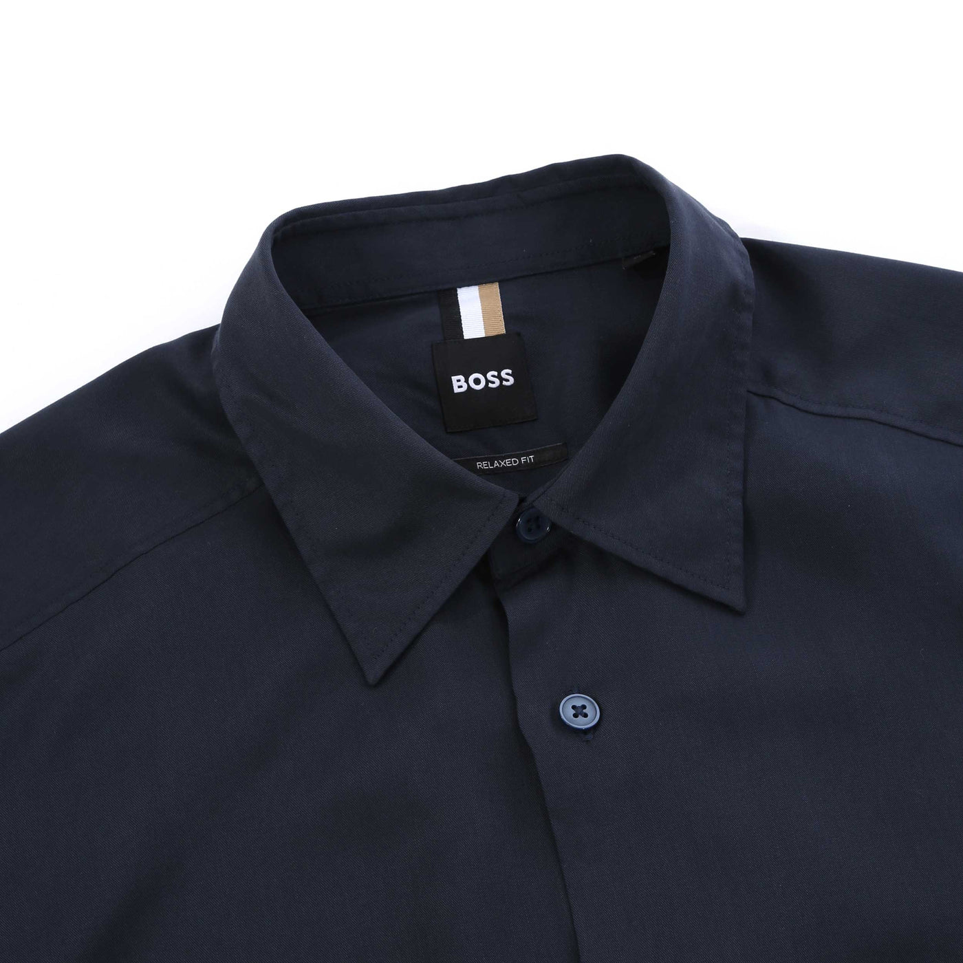 BOSS C Cory 243 Shirt in Navy Collar