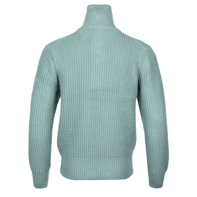 BOSS C Emaximo Knitwear in Pastel Green Back