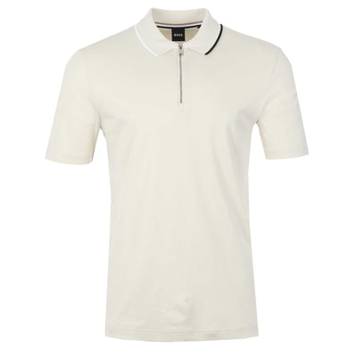 BOSS C Paras 30 Polo Shirt in Open White