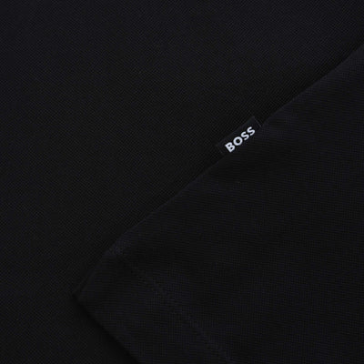 BOSS C Parlay 209 Polo Shirt in Black Logo Tab