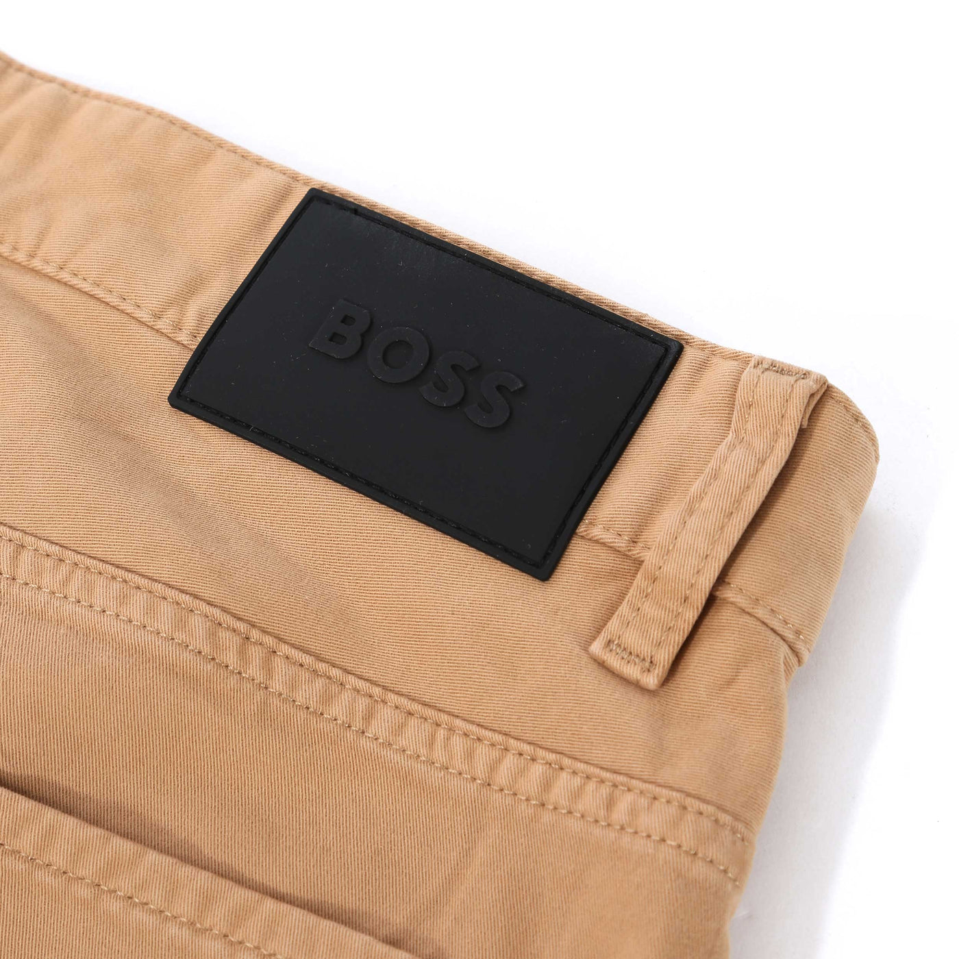 BOSS Delaware3 1 20 Jean in Medium Beige Logo