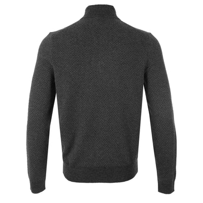 BOSS H Eltorino Knitwear in Black Back