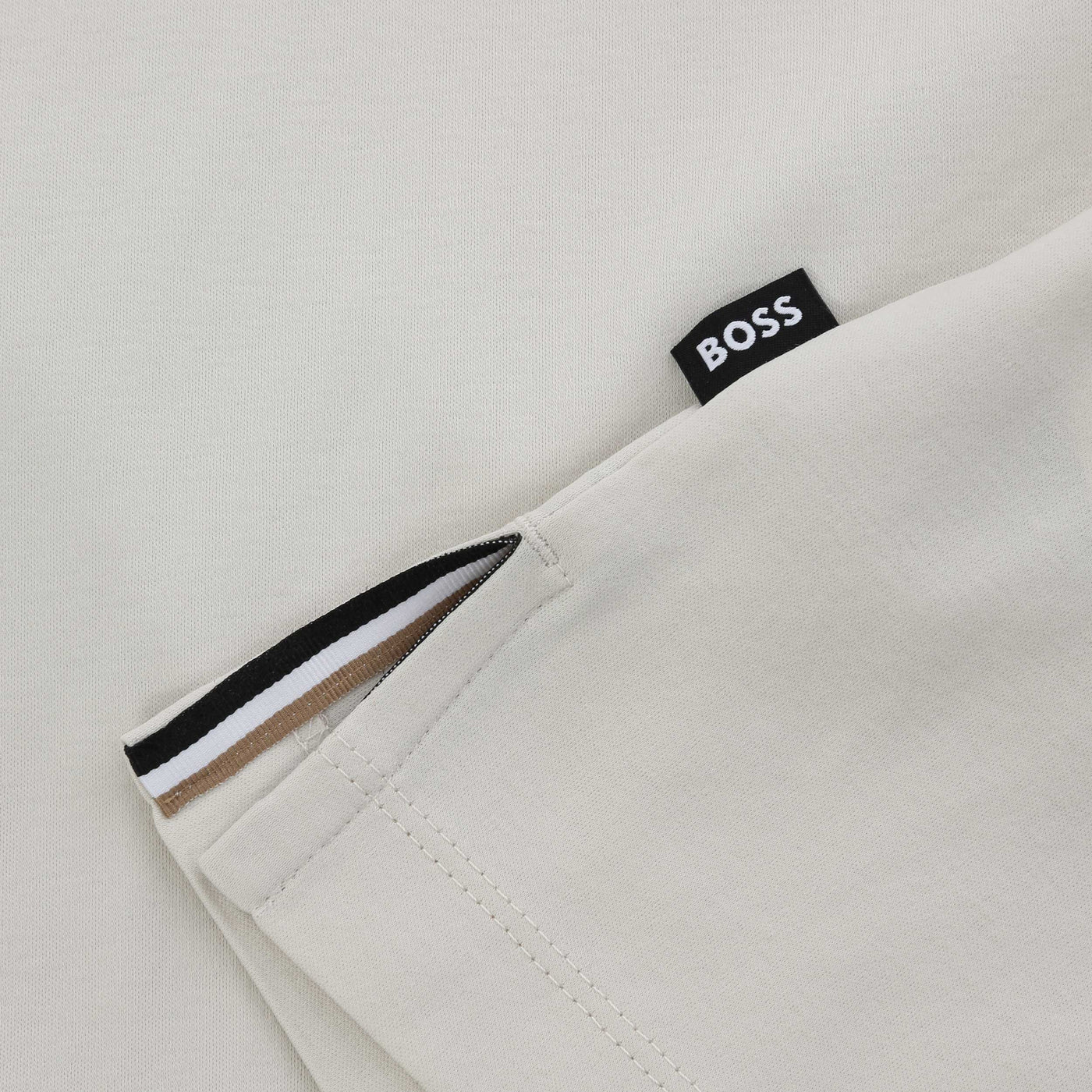 BOSS H Phillipson 199 Polo Shirt in Beige Logo Tab