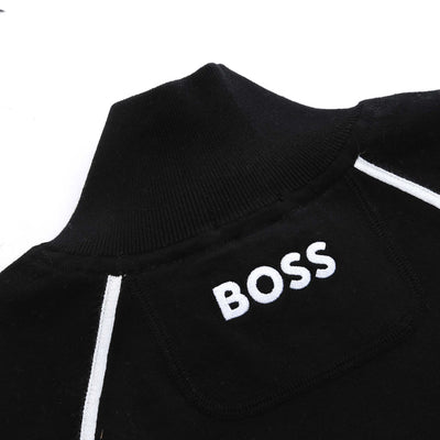 BOSS Hydro X FA24 Knitwear in Black Nape Logo