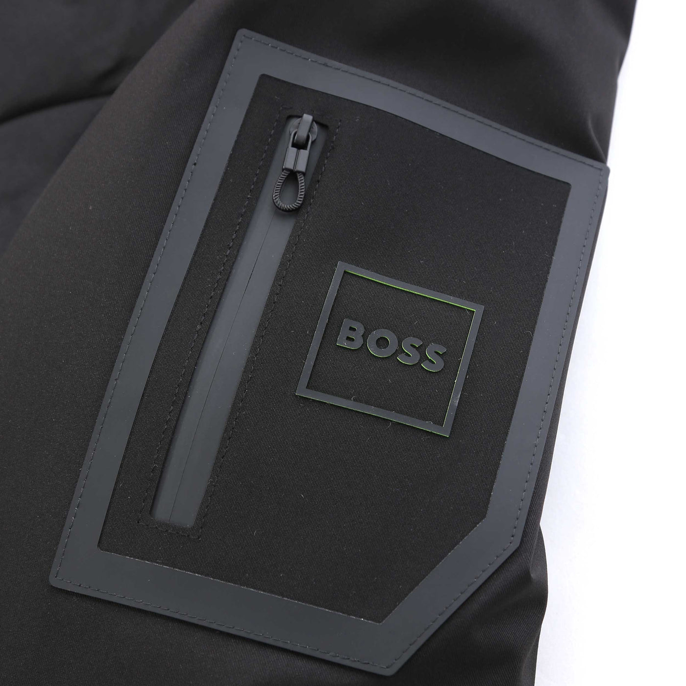 BOSS J Hamar 4 Jacket in Black Sleeve Logo