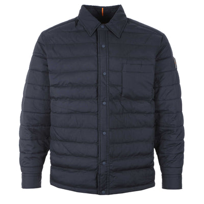 BOSS Lambizzo M Overshirt in Dark Blue