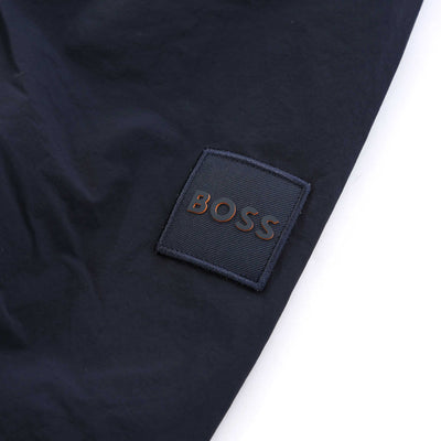 BOSS Leejay 1 M Overshirt in Navy Logo