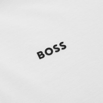 BOSS Paddy 1 Polo Shirt in White Logo