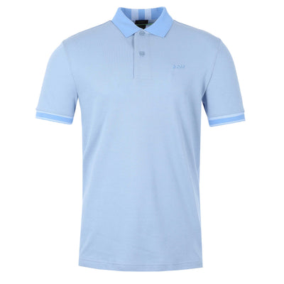 BOSS Paddy 8 Polo Shirt in Sky Blue