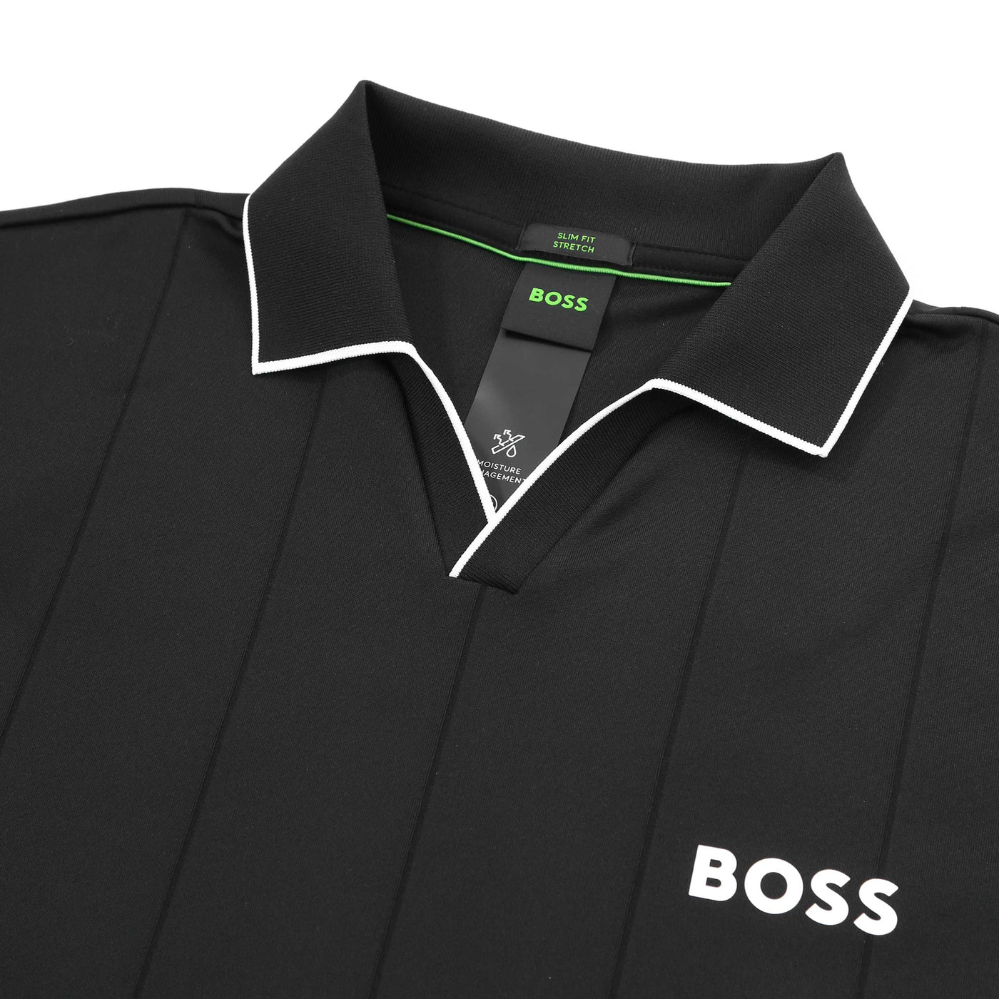 BOSS Palle MB 2 Polo Shirt in Black Placket