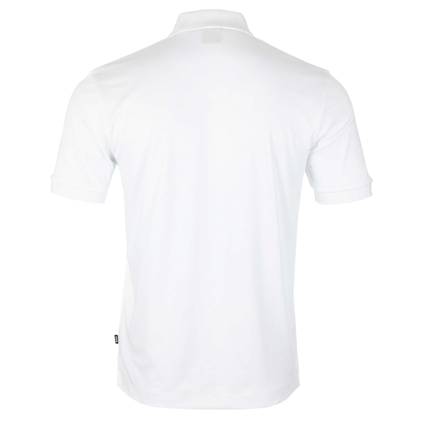 BOSS Paras 19 Polo Shirt in White Back