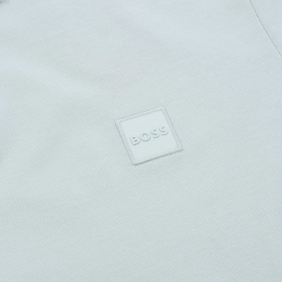 BOSS Passenger Polo Shirt in Mint Logo