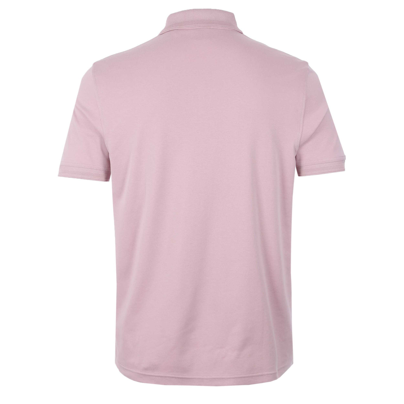 BOSS Pe Interlock Polo Shirt in Pink Back