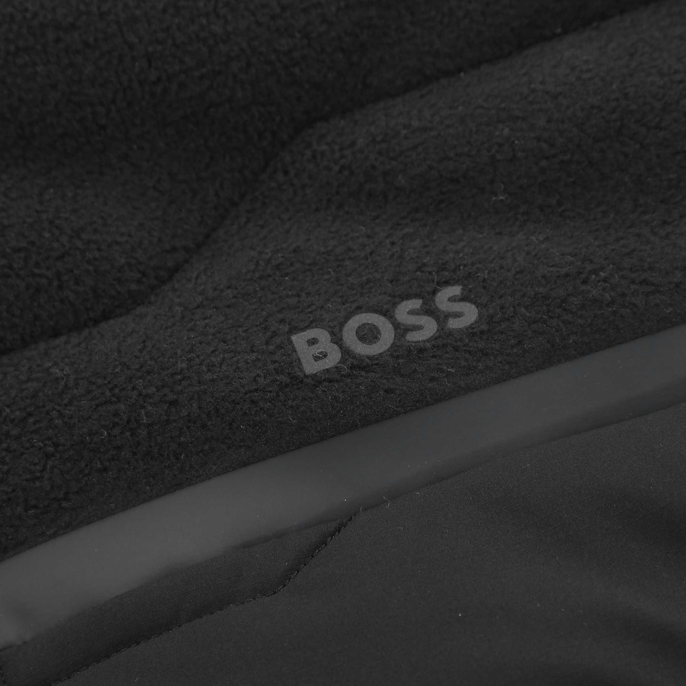 BOSS Snoozy Jacket in Black Logo