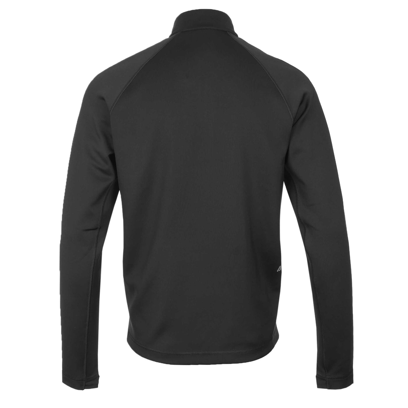 BOSS Sweat Active Zip Neck Sweatshirt in Black Back