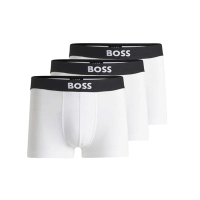 BOSS Trunk 3P BOSS ONE Underwear in White