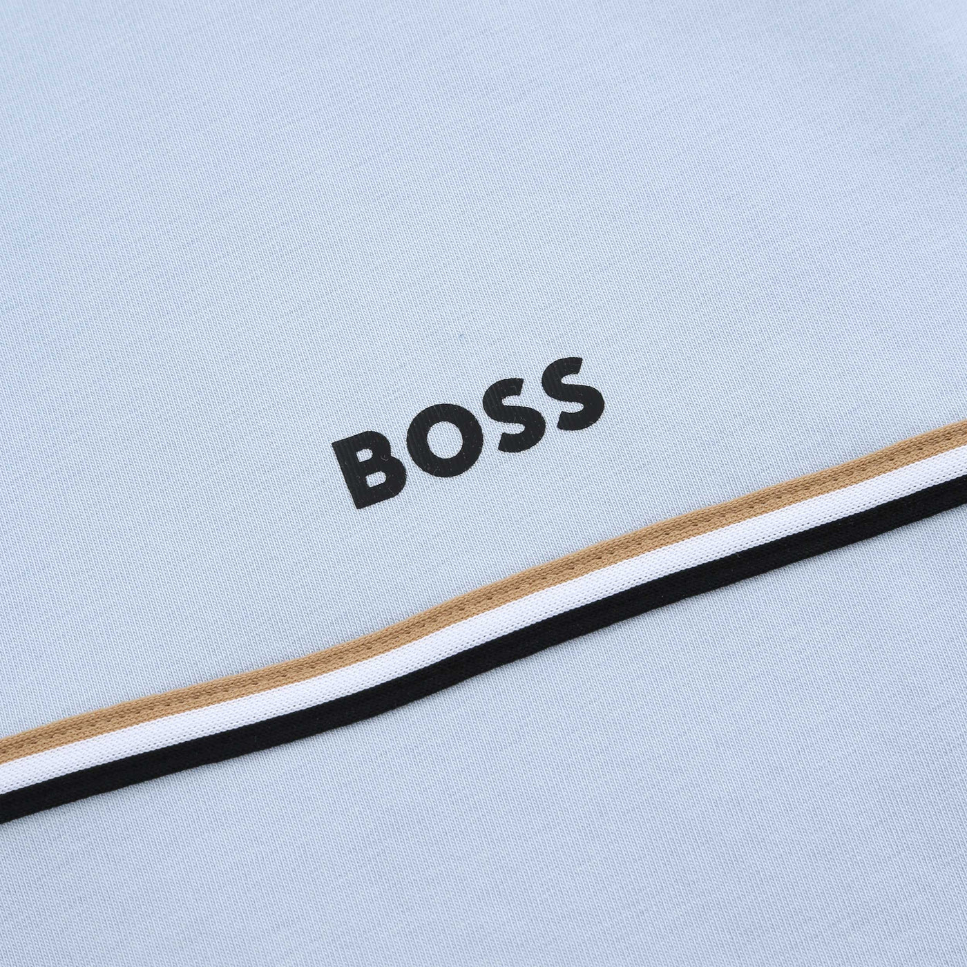 BOSS Unique T-Shirt in Light Blue Logo