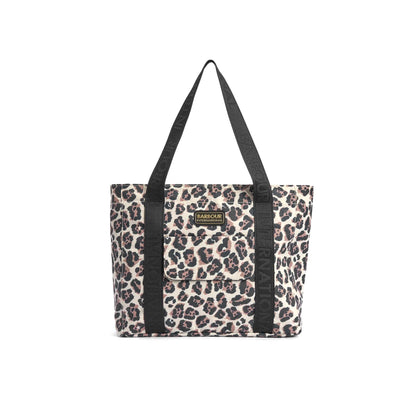 Barbour Boulevard Ladies Tote Bag in Pearl Jaguar Front