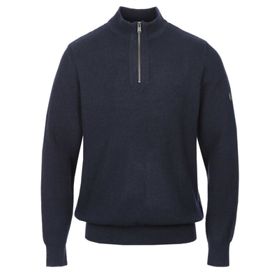 Barbour Crawley Knitwear in Navy