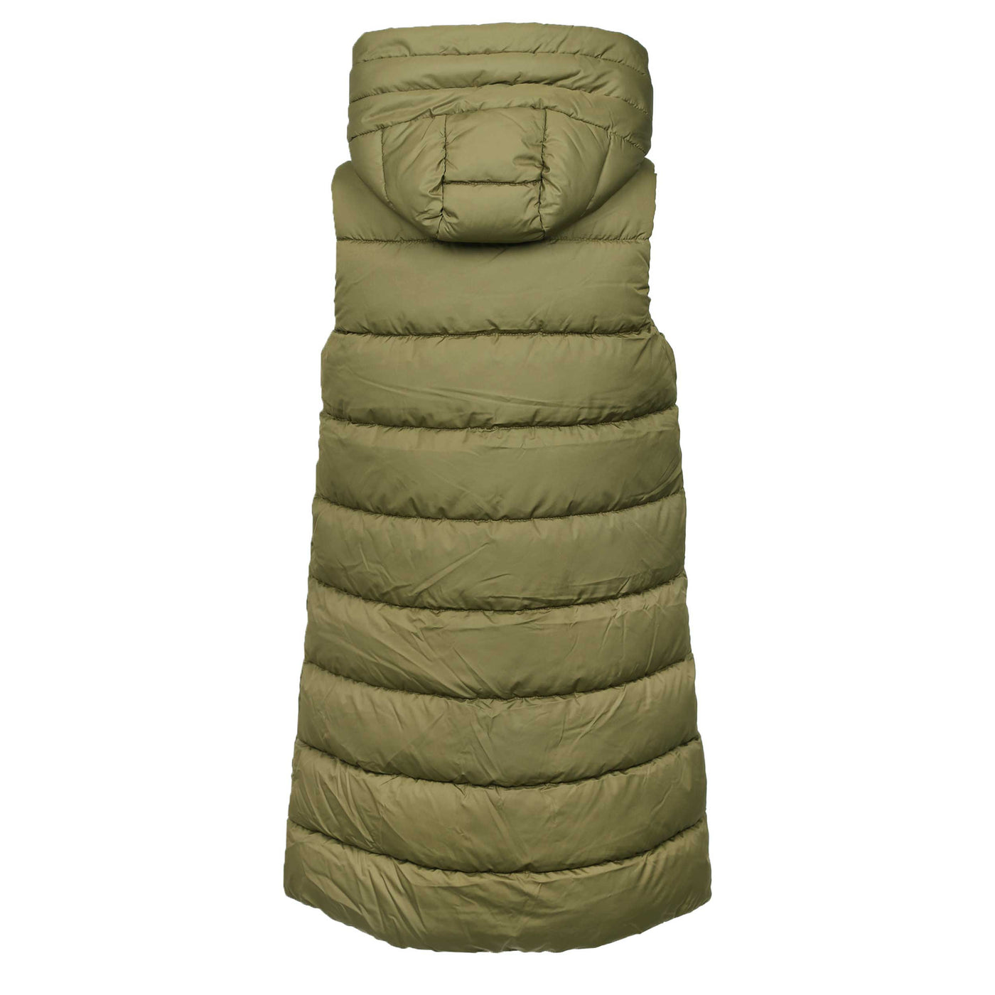 Barbour Greyson Ladies Quilted Gilet in Empire Green Back