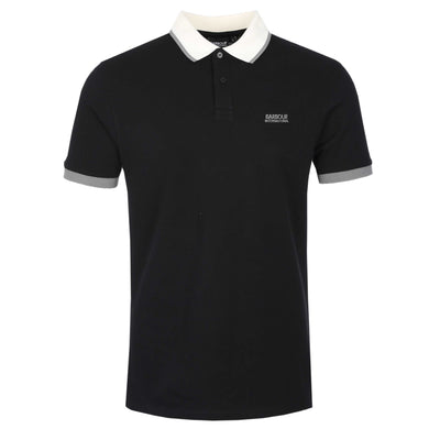 Barbour Howall Polo Shirt in Black