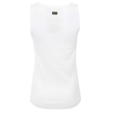 Barbour Ozanne Ladies Top in White Back