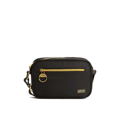 Barbour Qualify Micro Crossbody Ladies Bag in Black Front