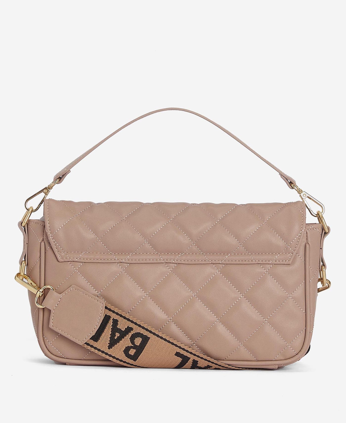 Barbour Quilted Soho Crossbody Ladies Bag in Camel Back