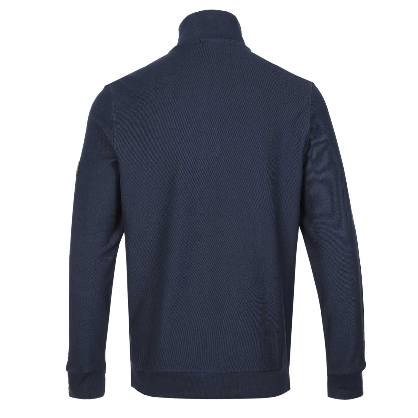 Barbour Samuel Funnel Neck Sweatshirt in Navy Back