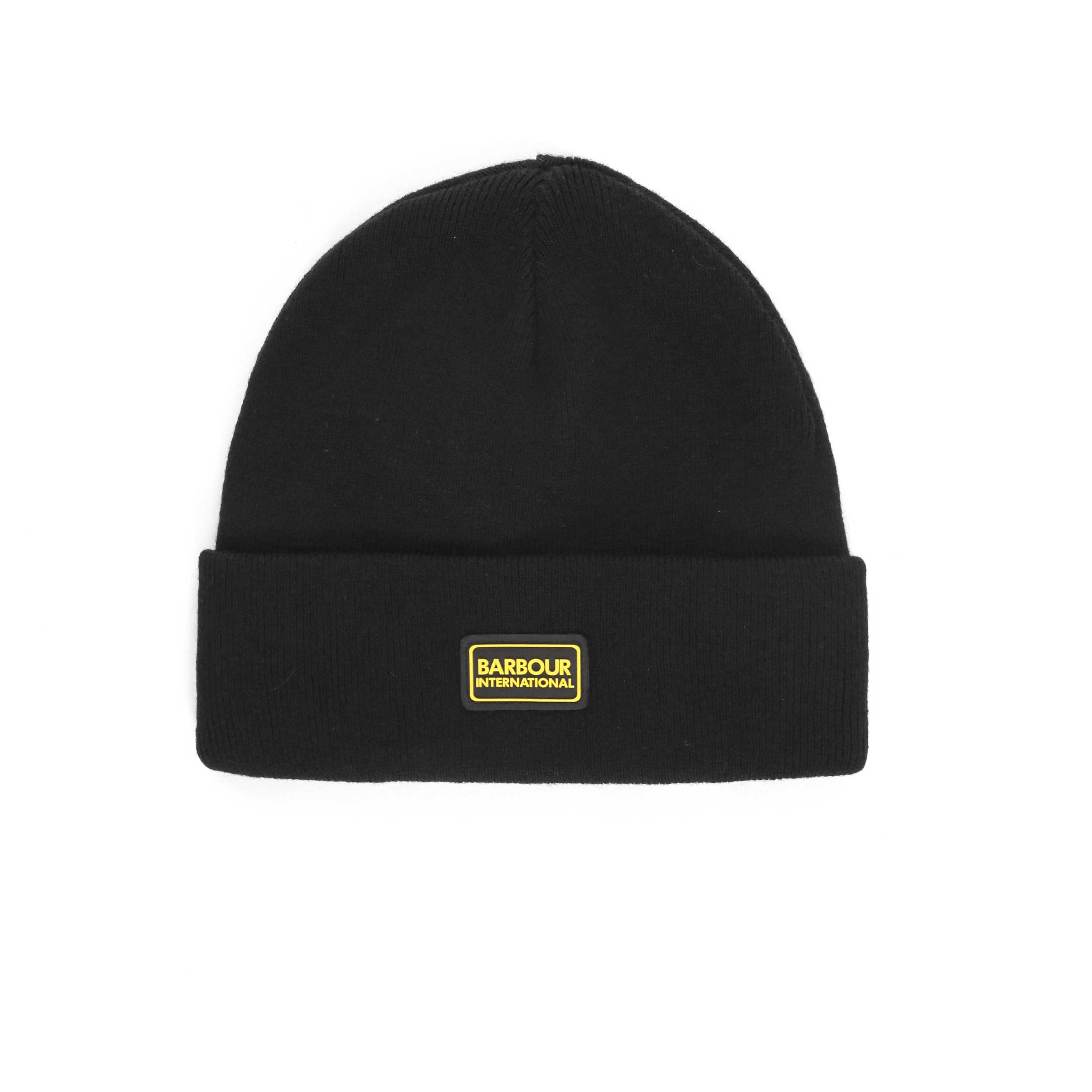 Barbour Sensor Legacy Beanie Hat in Black