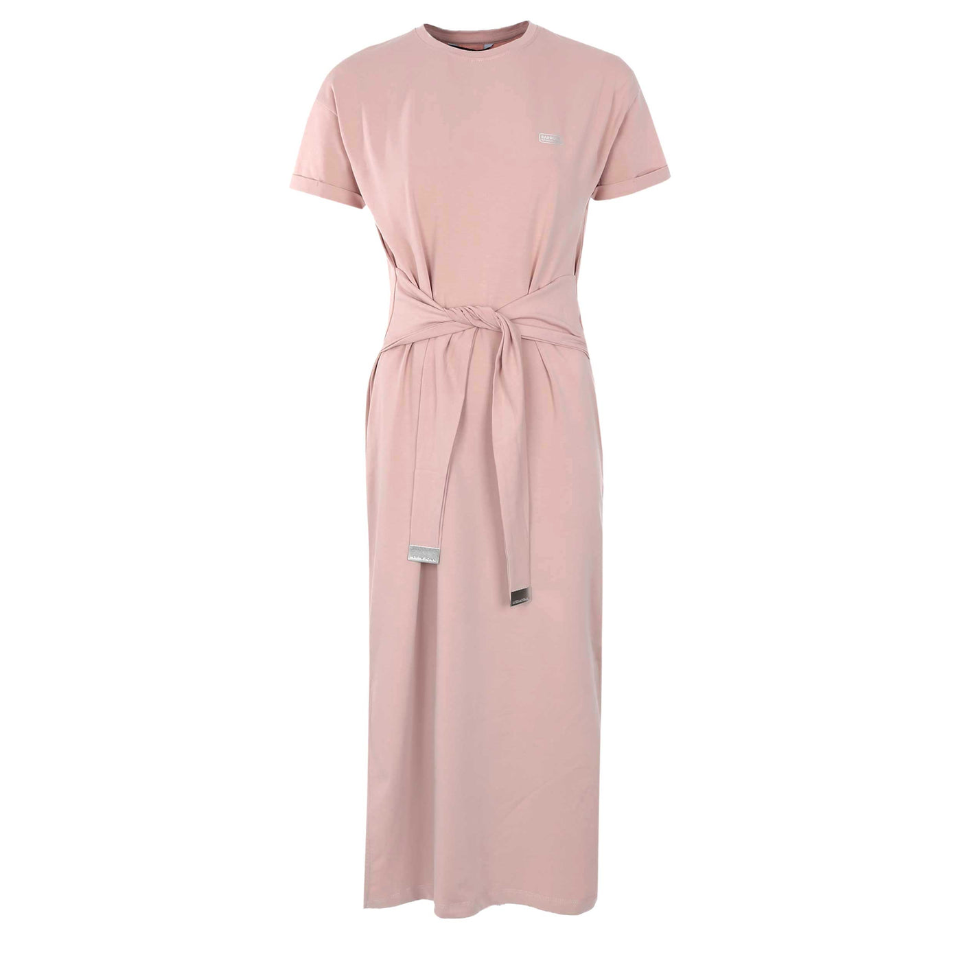 Barbour Whitson Midi Dress in Pale Mauve