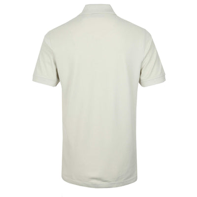 Belstaff Classic Short Sleeve Polo Shirt in Stone Beige Back