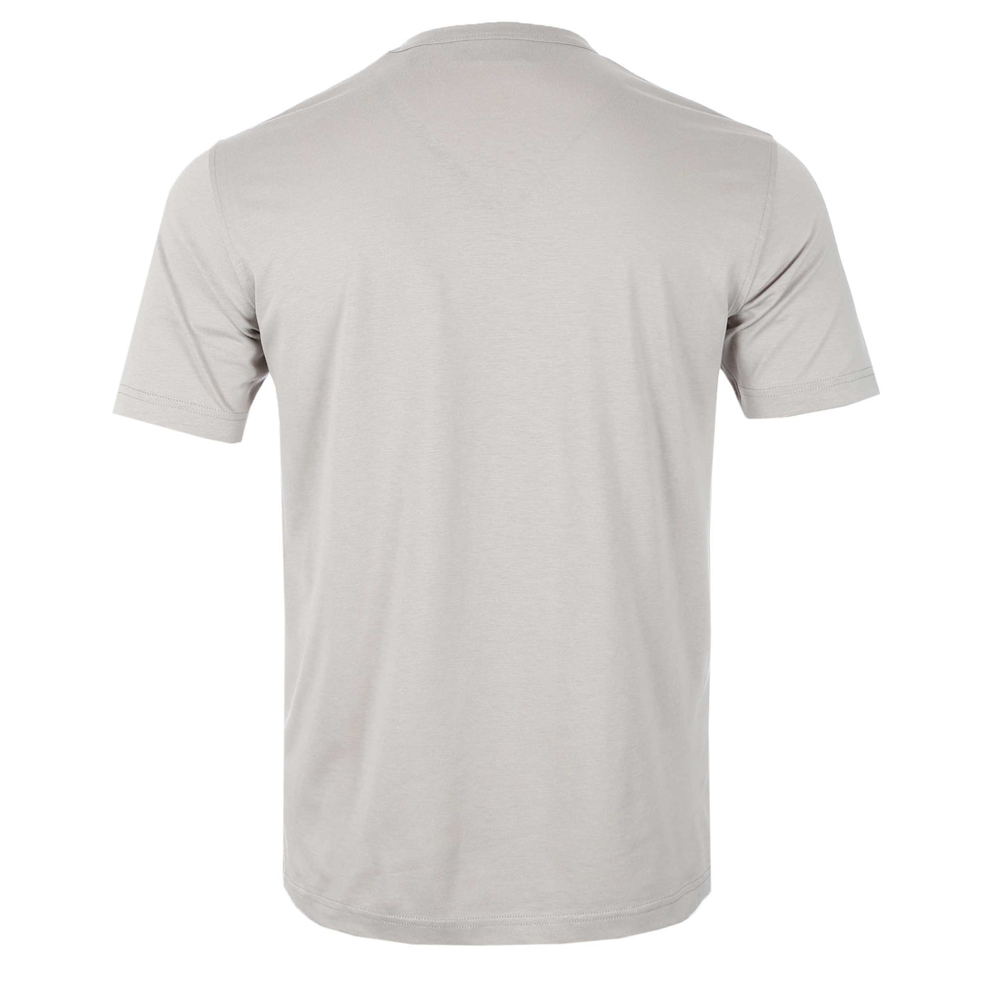 Belstaff Classic T-Shirt in Chrome Grey Back