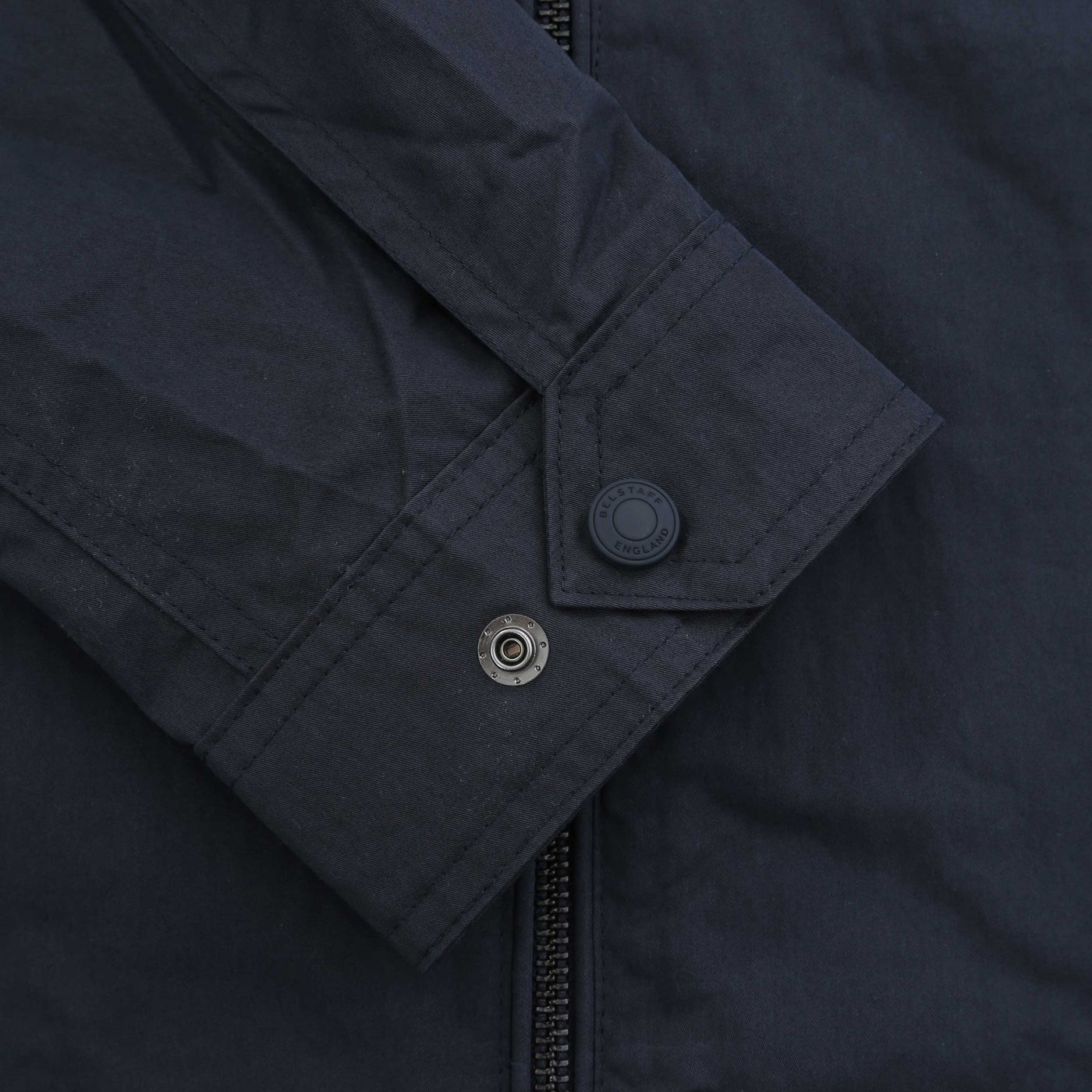 Belstaff Drome Overshirt in Dark Ink Sleeve