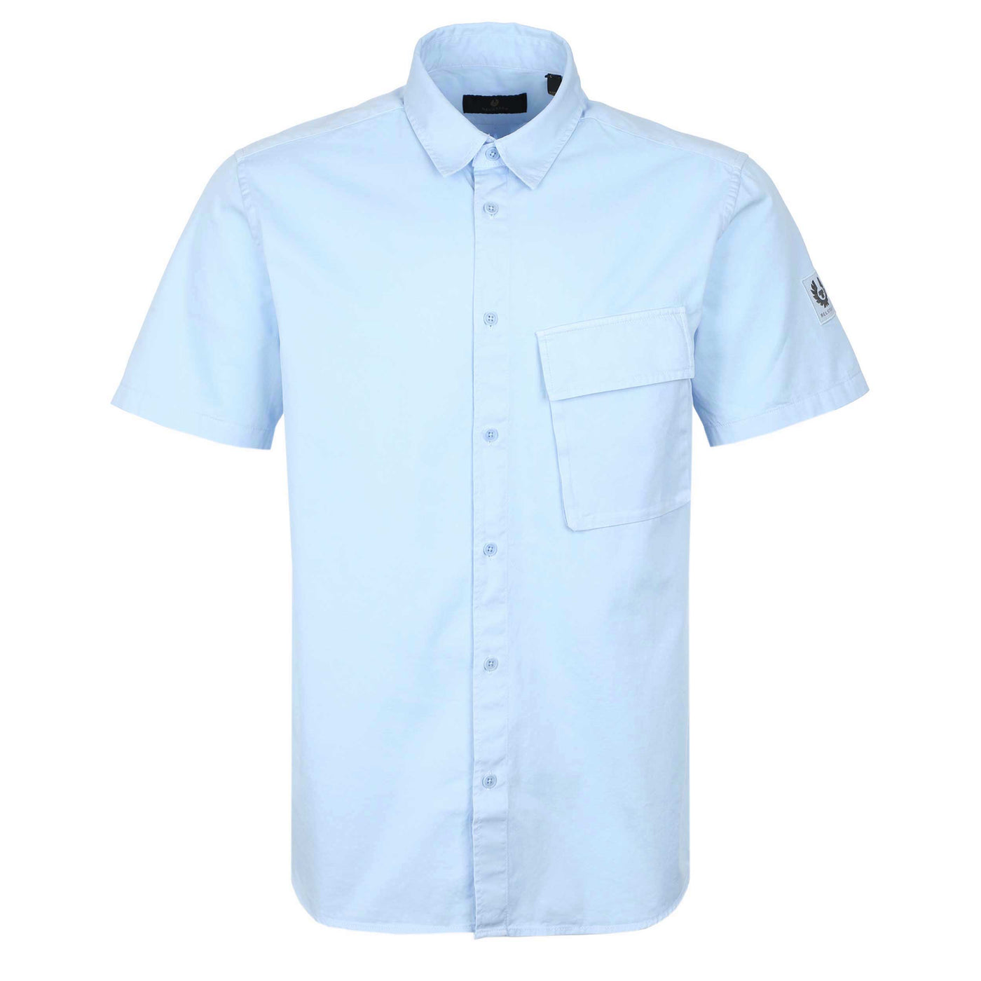 Belstaff Scale SS Shirt in Sky Blue