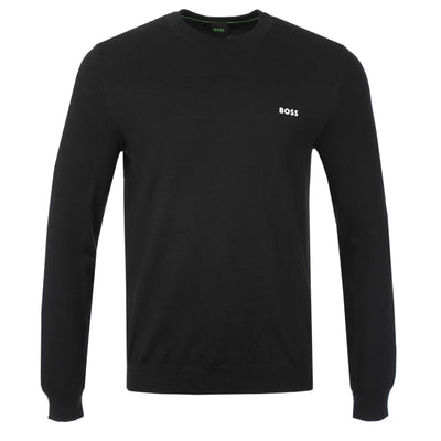 BOSS Momentum X CN Knitwear in Black