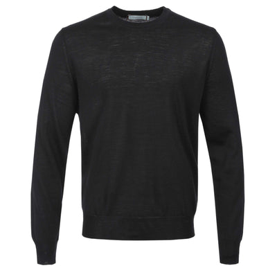 Canali Crew Neck Knitwear in Black