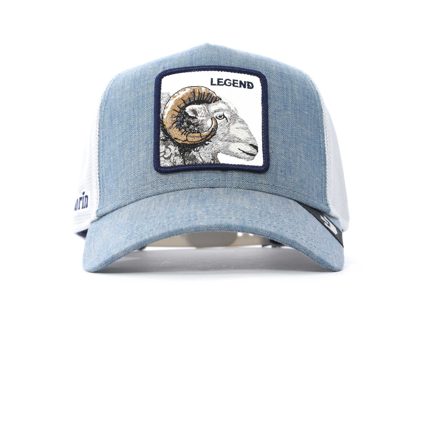 Goorin Bros The Suited Legend Trucker Cap in Blue