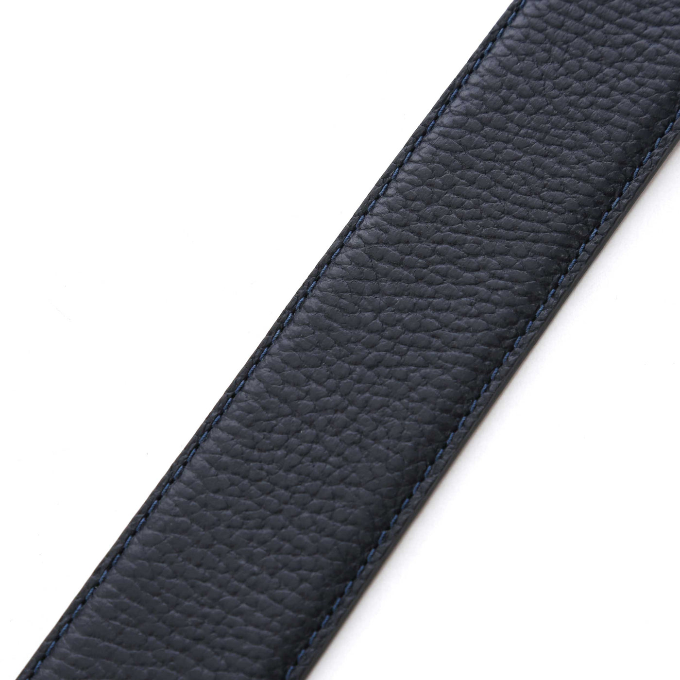 Huxley Tanner Johnson Belt in Navy Leather