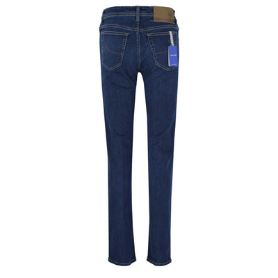 Jacob Cohen Bard Jean in Dark Blue Denim Back