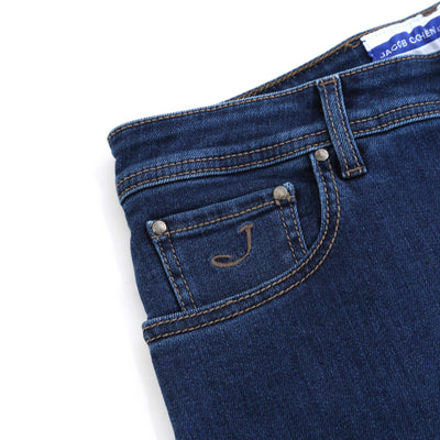 Jacob Cohen Bard Jean in Dark Blue Denim Pocket