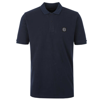 Marshall Artist Siren SS Polo Shirt in Navy