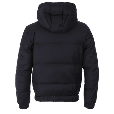 Montecore Hooded Bomber Jacket in Navy Back