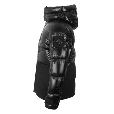 Moose Knuckles Adams Peak Jacket in Black Side