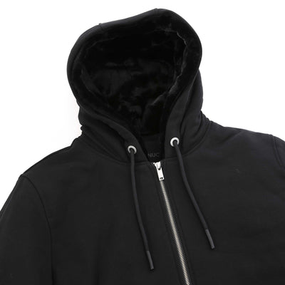 Moose Knuckles Classic Bunny Hoody Sweat in Black Hood