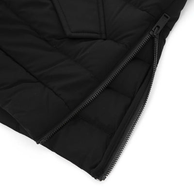 Moose Knuckles Greystone Jacket in Black Side Zip