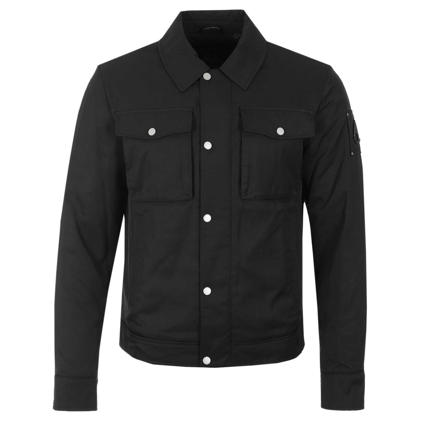 Moose Knuckles Jacque Ply Jacket in Black Front