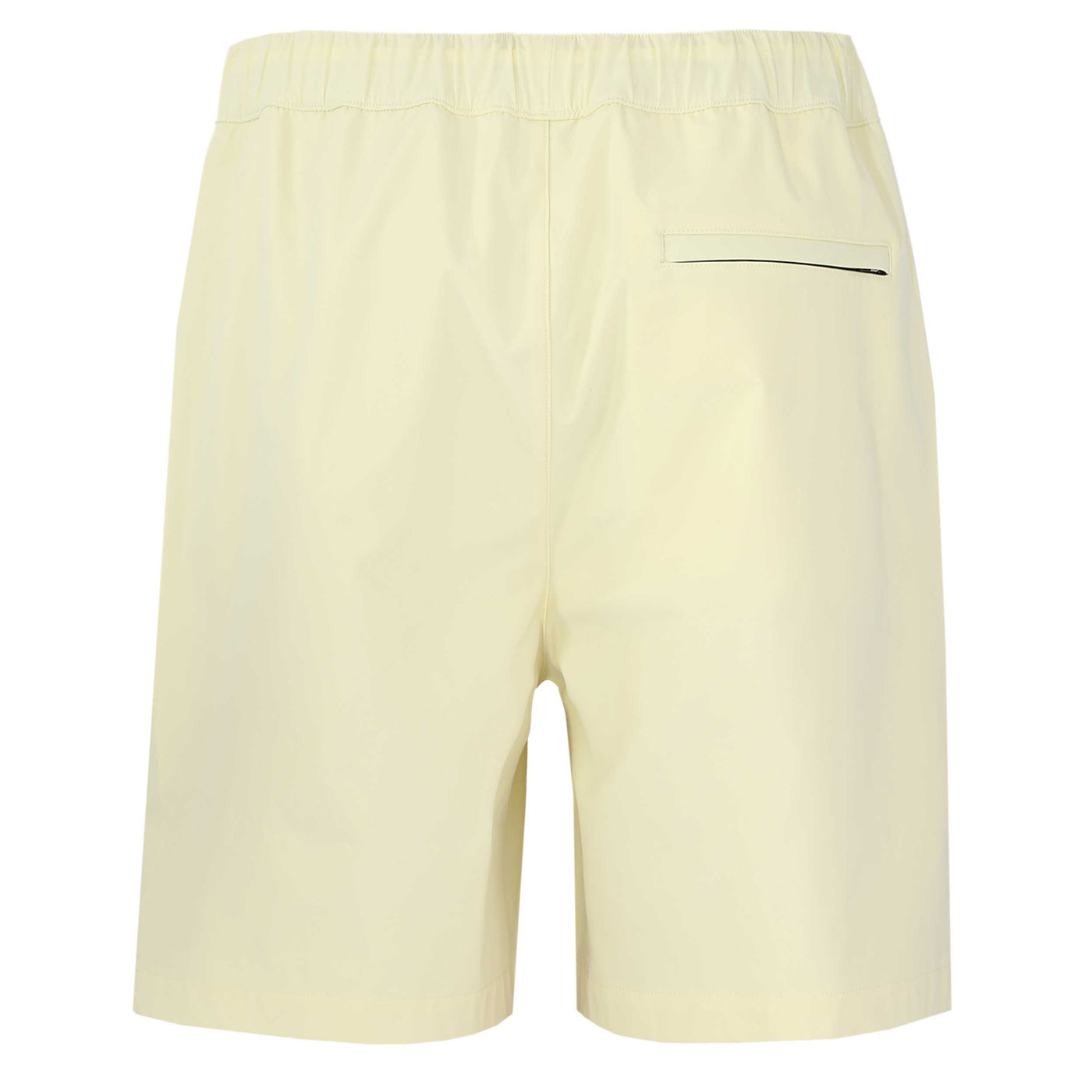 Moose Knuckles Logo Shorts Swim Short in Yellow Beam Back